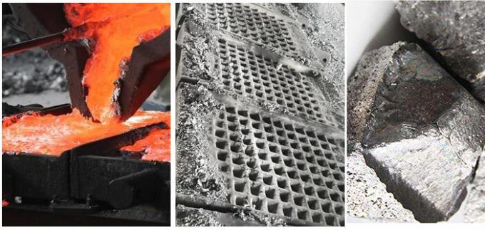 0,2% métaux de bloc de Deoxidizer FeSiAl Ferro de composé de manganèse rendant industriels
