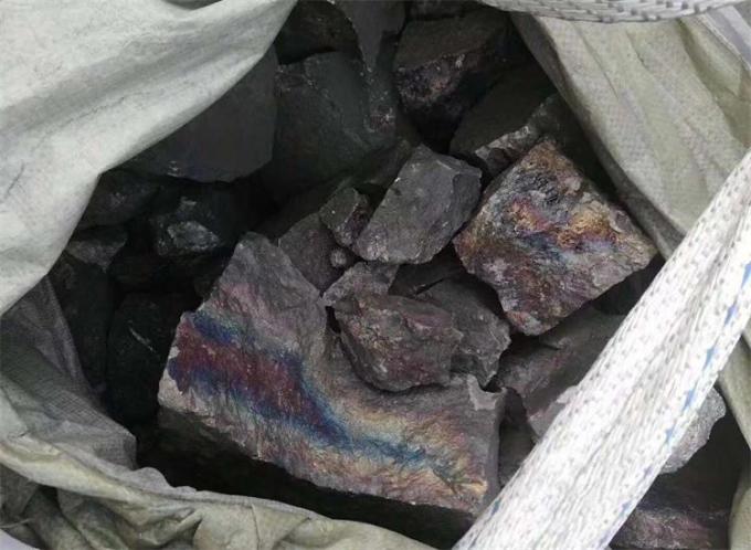 alliage ferro ferro à faible teneur en carbone du manganèse 80% FeMn de 10mm