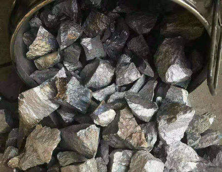 Alliage ferro de molybdène de bloc argenté en métal avec 60% Min Purity