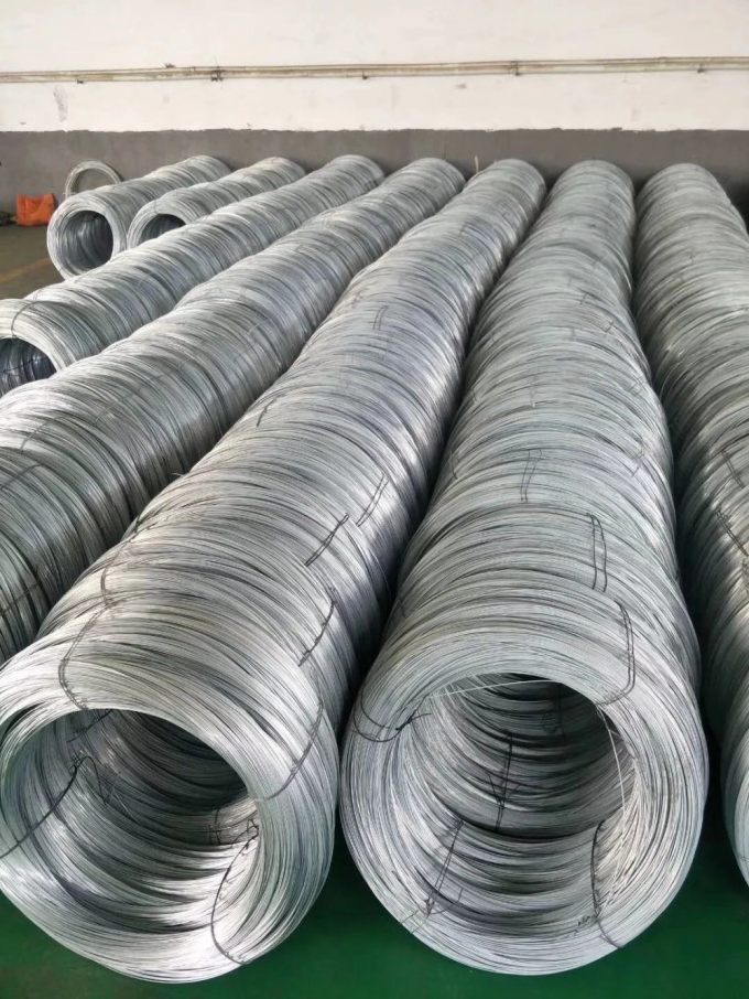 L'argent a galvanisé le fil pur du zinc 99,99%
