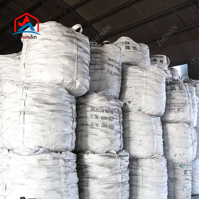 Métal de silicium de haute pureté à taille de particules contrôlée et à consistance de lot pour la sidérurgie et l'électronique