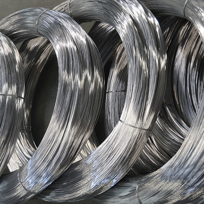 Preuve de corrosion pure galvanisée de fil de zinc du Zn 99,999% argenté