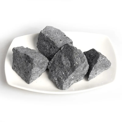 Alliage 10mm-50mm gris argenté de silicium du calcium ISO9001 Deoxidizer 1ton/bag