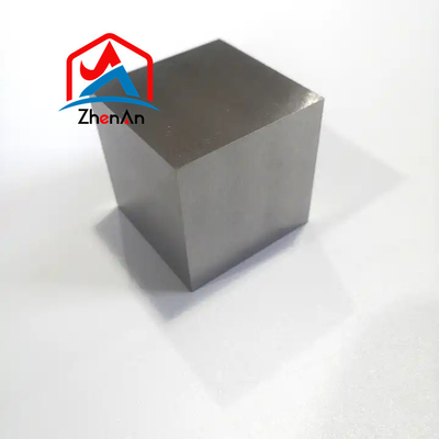Cube de tungstène pur à haute densité petit volume