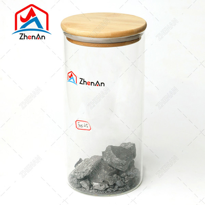 Acier gris argenté Ferrosilicium 65 75 alliage de silicium de fer