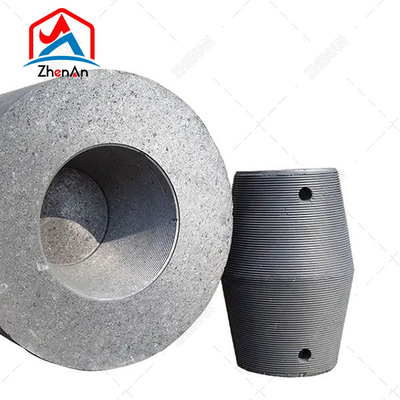Dia 75mm-700mm L1800-2700mm UHP HP RP Vente directe d'usine UHP électrode au graphite avec tétons