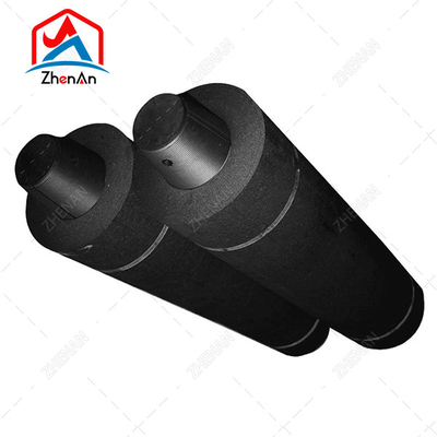 Dia 75mm-700mm L1800-2700mm UHP HP RP Electrode de graphite électrode au graphite avec 4tpi 4tpil