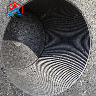 100-750 mm électrodes de graphite UHP HP RP électrode de graphite pour fourneau Eaf Lf