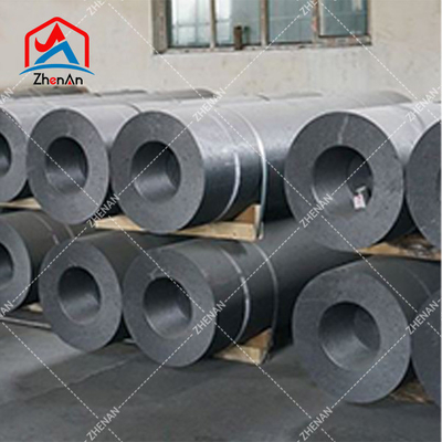 Dia 75 mm-700 mm L1800-2700 mm UHP HP RP électrode de graphite avec 4tpi 4tpil Nipple Pour Eaf Lf