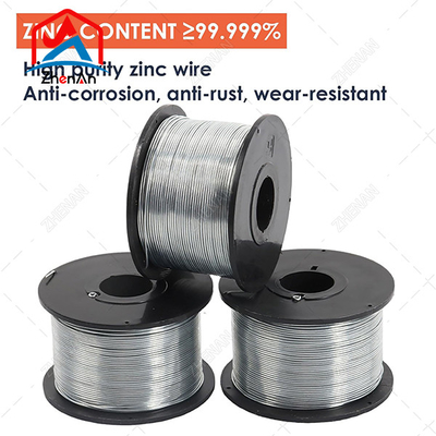 Fil de zinc pour appareils électroniques condensateur à film fil de pulvérisation métallique