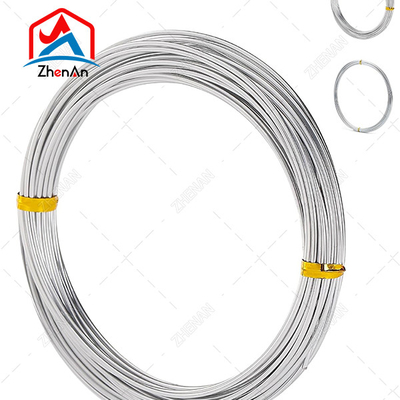 Fil de mise à la terre électrique en aluminium nu 10 AWG haute conductivité non isolé pour les systèmes de sécurité