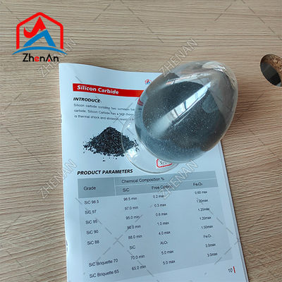 Sic 97,8% Carbure de silicium noir / Carbure de silicium ferreux pour abrasifs revêtus