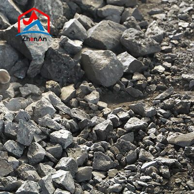 Granules d'alliage de FeSi Noir Couleur Haute teneur en silicium utilisée dans les désoxydants et les agents d'alliage