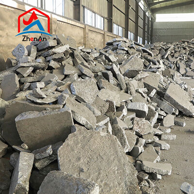 Ferro-Silicium Alloy 72 Grade Buttes denses gris foncé utilisé dans l'industrie de la métallurgie ferreuse