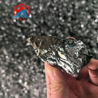 Briquette de vanadium Fe 60 Grade Gris foncé Utilisé dans la fabrication de composants en acier pour rails et de machines lourdes