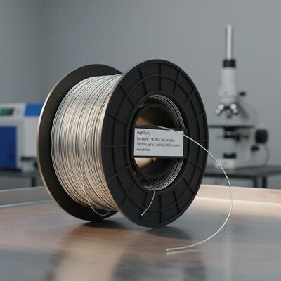 Fil de zinc à haute pureté 99,995% pour revêtement thermique par pulvérisation résistant à la corrosion