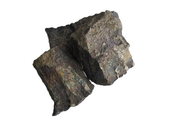 ferromanganèse à faible teneur en carbone additif 78-80% de manganèse de sidérurgie de 50mm
