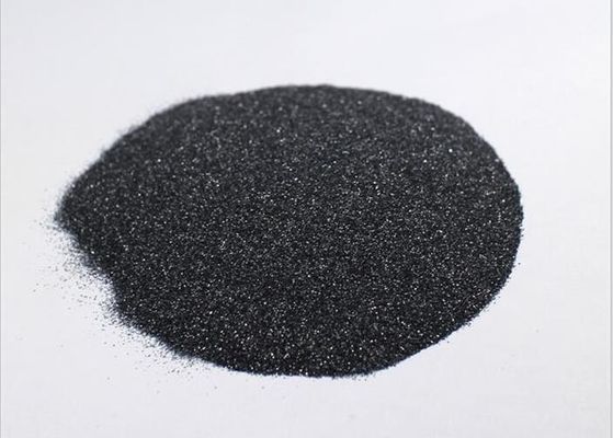 Le carbure de silicium du noir SiC88 saupoudrent la dureté 9,25 avec le grand four de fonte