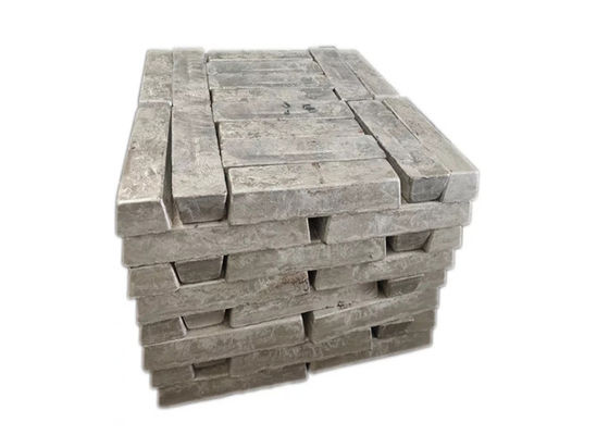 990,5% de lingot de magnésium métallique de 1 tonne ont une excellente résistance, un poids léger et une résistance à la corrosion