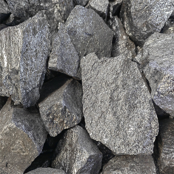 Morceau du ferrosilicium 70% d'alliage du silicium 70% de Ferro de bâti de fer