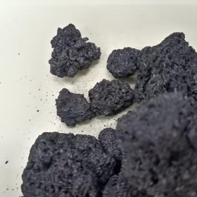 Additif calciné de carbone de soufre de Recarburizer de coke de pétrole bas